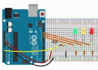 Projeto 4 - Sensor de luminosidade com LED's